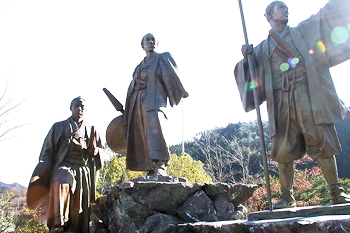 坂本龍馬像の画像