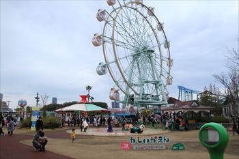 かしいかえんシルバニアガーデンの風景