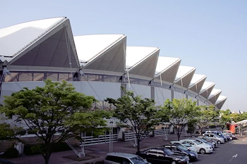 穴生ドームの風景