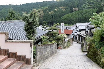 秘窯の里大川内山の風景
