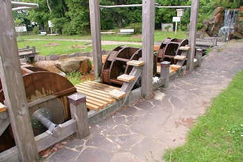 三連水車ウォーターランドの風景