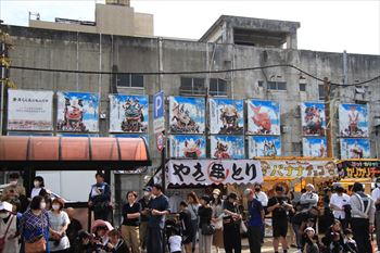 唐津くんちの風景