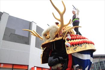 唐津くんちの風景