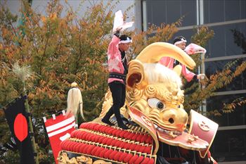 唐津くんちの風景