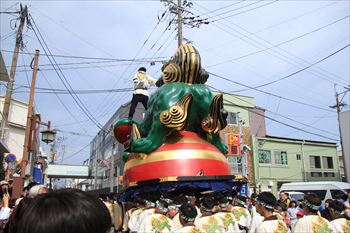 唐津くんちの風景