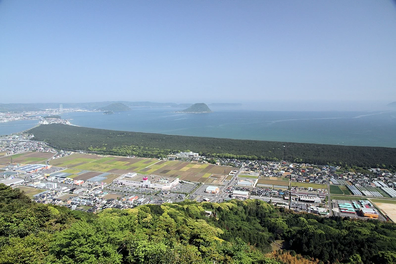 虹の松原の風景