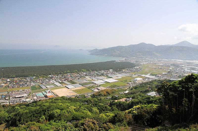 虹の松原の風景