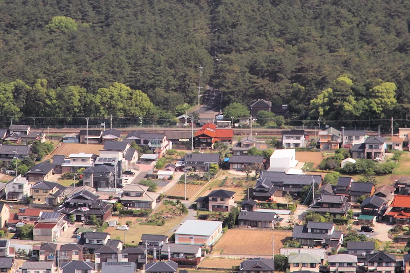 虹の松原の風景