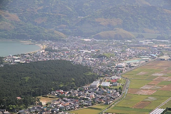 浜崎駅が見えるの風景