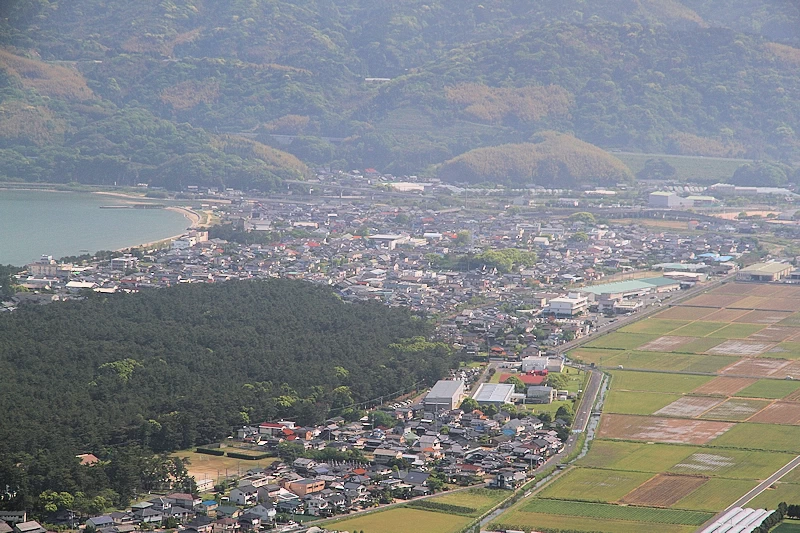 虹の松原の風景