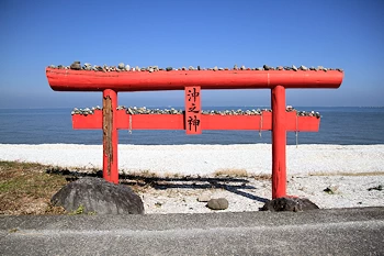 大魚神社の風景