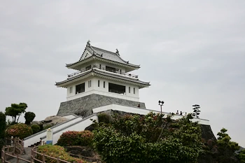 竹崎城址の風景
