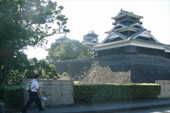 熊本城の風景