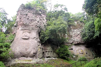 熊野磨崖仏の画像