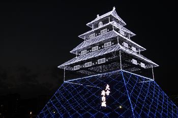 大分府内城の風景
