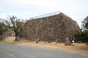 大分府内城の風景