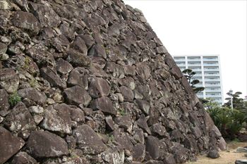 大分府内城の風景