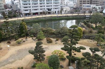 大分府内城の風景