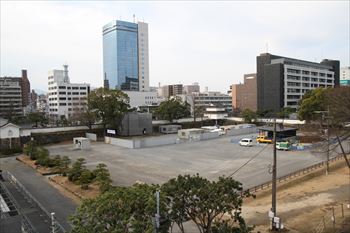 大分府内城の風景