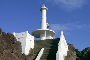 薩摩長崎鼻灯台の風景
