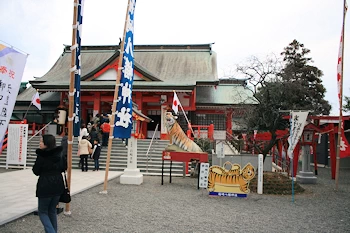 箱崎八幡神社の風景