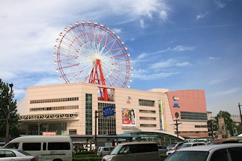 アミュプラザ観覧車の風景