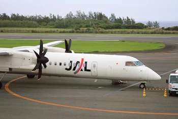 沖永良部空港の風景