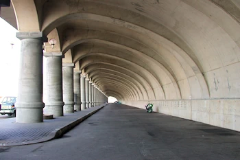 北防波堤ドームの風景