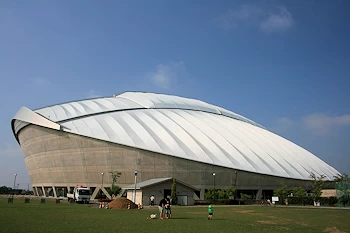 小松ドームの風景