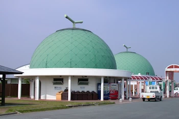 メロンドームの風景